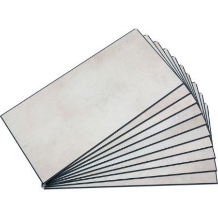 ACOUSTIC CEILING PRODUCTS Palisade 23.2"L x 11.1"W Vinyl Wall Tile, Wintry Mix, 10 Pack 53508
